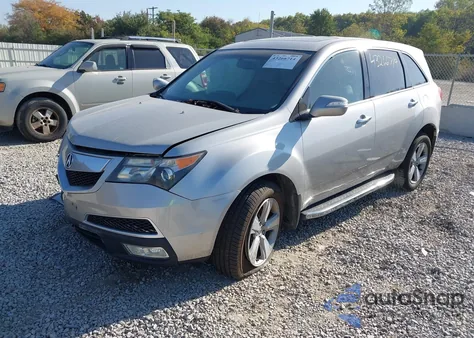 2010 Acura Mdx Technology Package from USA, damaged, VIN 2HNYD2H40AH525660